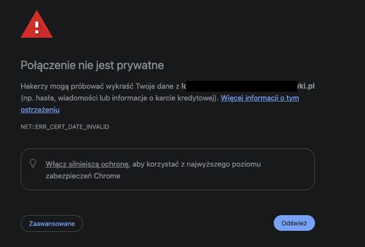 Wygasły certyfikat SSL – mały problem, duże skutki dla firmy. Case Study i kompletny poradnik