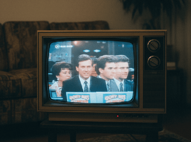 Efekt duchów obrazu w telewizji analogowej spowodowany wielodrogowością