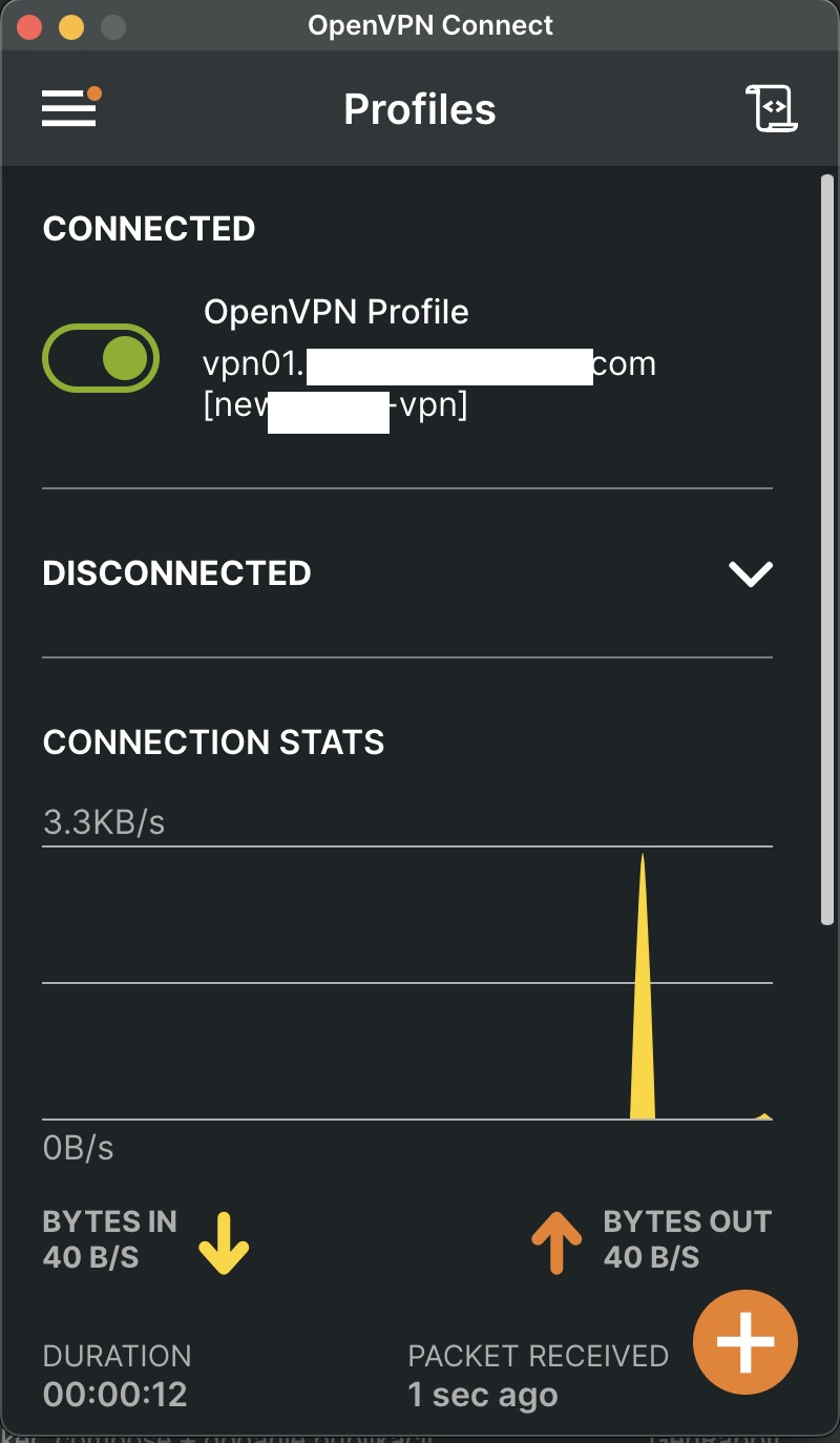 Klient open VPN